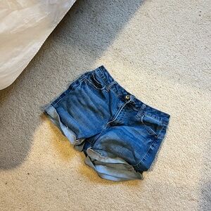 Wax Jean Classic Blue Jean Shorts